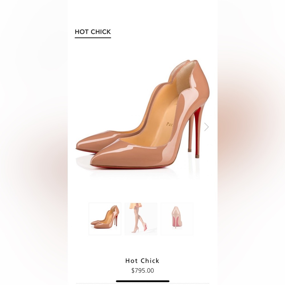 Brand new pair of Christian Louboutins